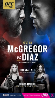 UFC 196: McGregor vs Diaz-stream